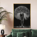 Ballerina Dandelion Dance Canvas, Elegant Ballet Wall Art, Graceful Dandelion Tutu Poster, Wall Art Canvas Design, Ready to Hang