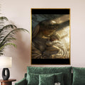 Holy Mother and Child Canvas, Sacred Art Print, Religious Wall Art, Devotional Decor, Wall Art Canvas Design, Ready to Hang Decoration