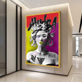 Medusa Canvas Print – Modern Street Art Wall Decoration & Wall Décor – Bold Wall Art Ready to Hang