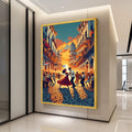Sunset Dance in Havana, Cuban Street Scene Canvas, Latin Culture Wall Art, Romantic Couple Dancing, Vibrant Cityscape Canvas, Ready To Hang,