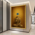 Mystical Buddha Eye Canvas Print – Surreal Wall Art for Spiritual Home – Ready to Hang Wall Decor