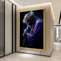 Jesus Carrying Cross Canvas, Crown of Thorns Wall Art, Religious Christian Canvas, Spiritual Home Decoration, Faith-Inspired Ready To Hang,