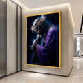 Jesus Carrying Cross Canvas, Crown of Thorns Wall Art, Religious Christian Canvas, Spiritual Home Decoration, Faith-Inspired Ready To Hang,