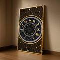 Zodiac Signs Canvas Wall Art, Astrological Chart Decor, Celestial Astrology Canvas, Horoscope Wall Art, Star Symbol Home Ready To Hang,