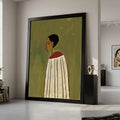Abstract Woman Portrait, Modern Canvas Art, Minimalist Wall Print, Contemporary Home Decor Ready To Hang,