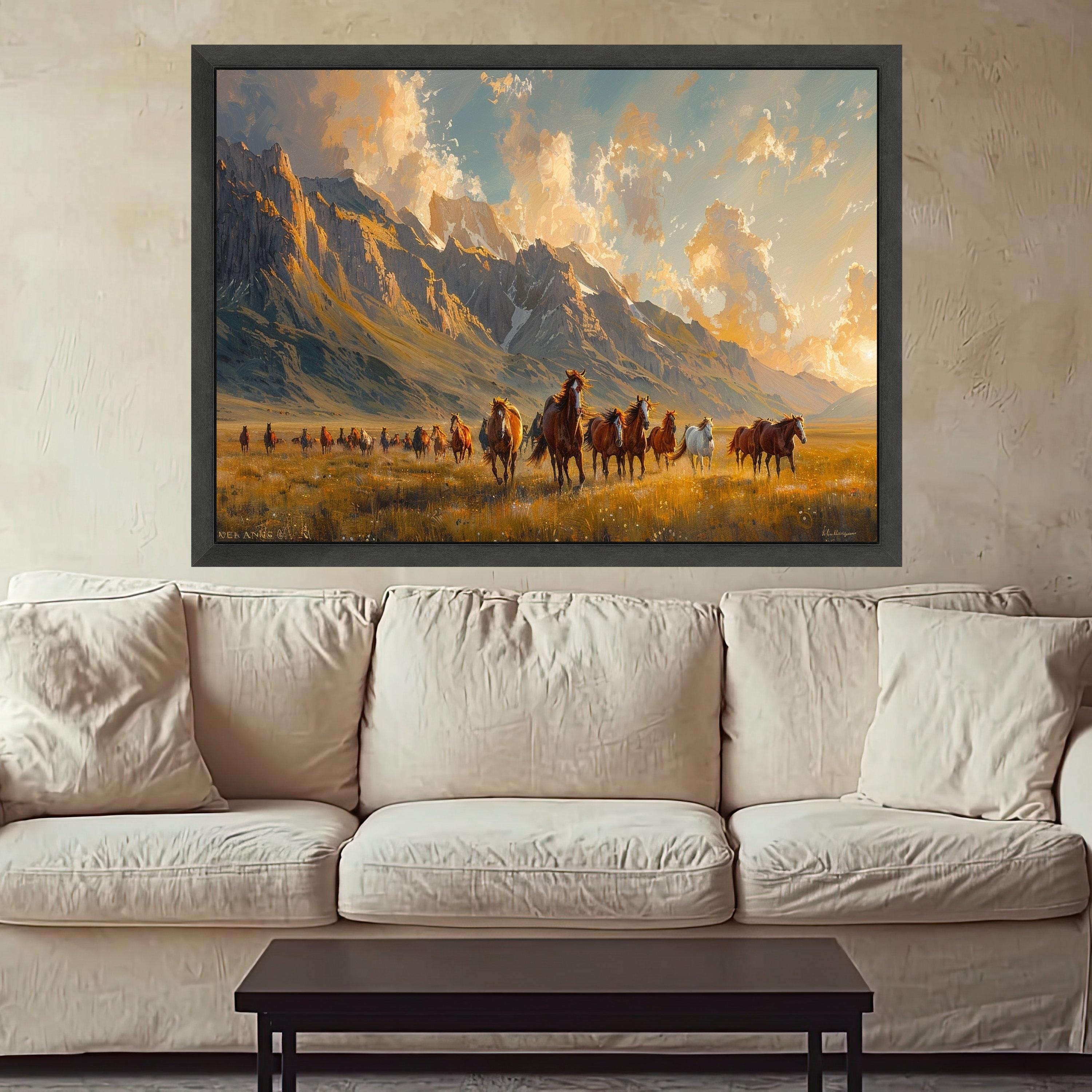 Ocean Wave Art Canvas Wall Art Print Blue Sea Coastal Abstract Art Canvas Print Modern Wall Art Print Coastal Home Decor